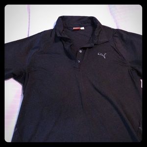 Black Puma Golf Shirt
